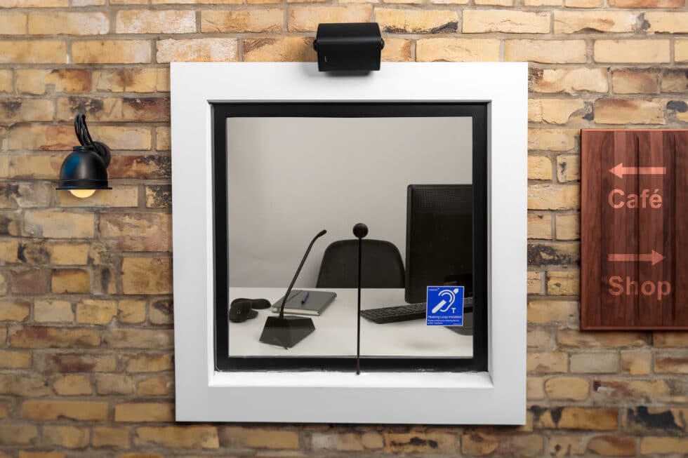 Window Mic Lobby Window Intercom Systems | Complete Hearing Solutions